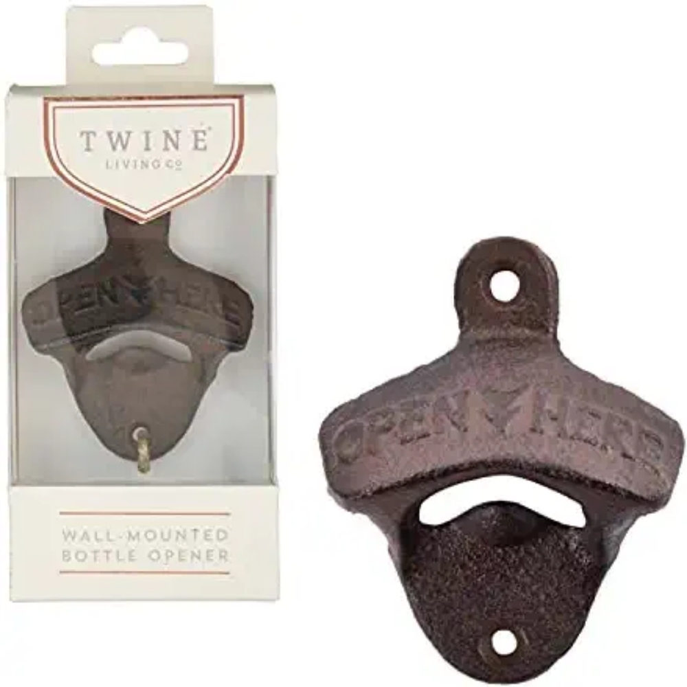 Rustic Farmhouse Wall Mounted Bottle Opener
